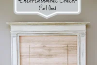 Building Your Dream Faux Fireplace Media Console Part One