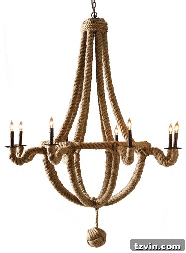 Comparison image of Restoration Hardware French Empire Rope Chandelier
