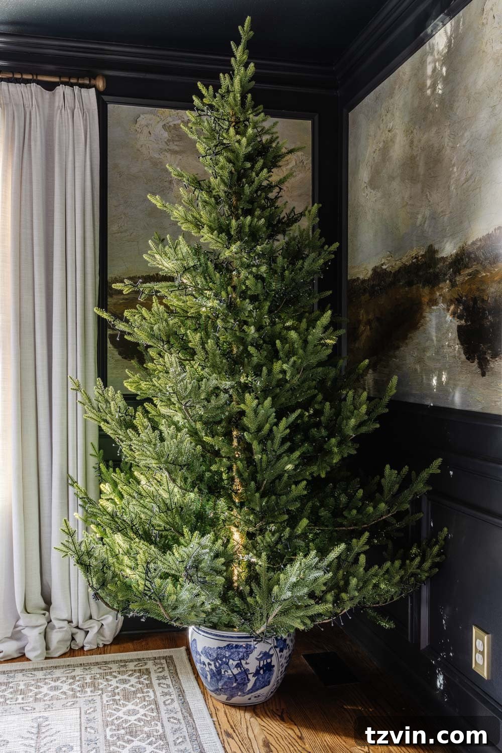 DIY Christmas Tree Stand Planter Pot