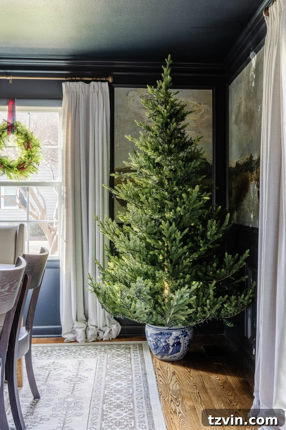 DIY Christmas Tree Stand Planter Pot