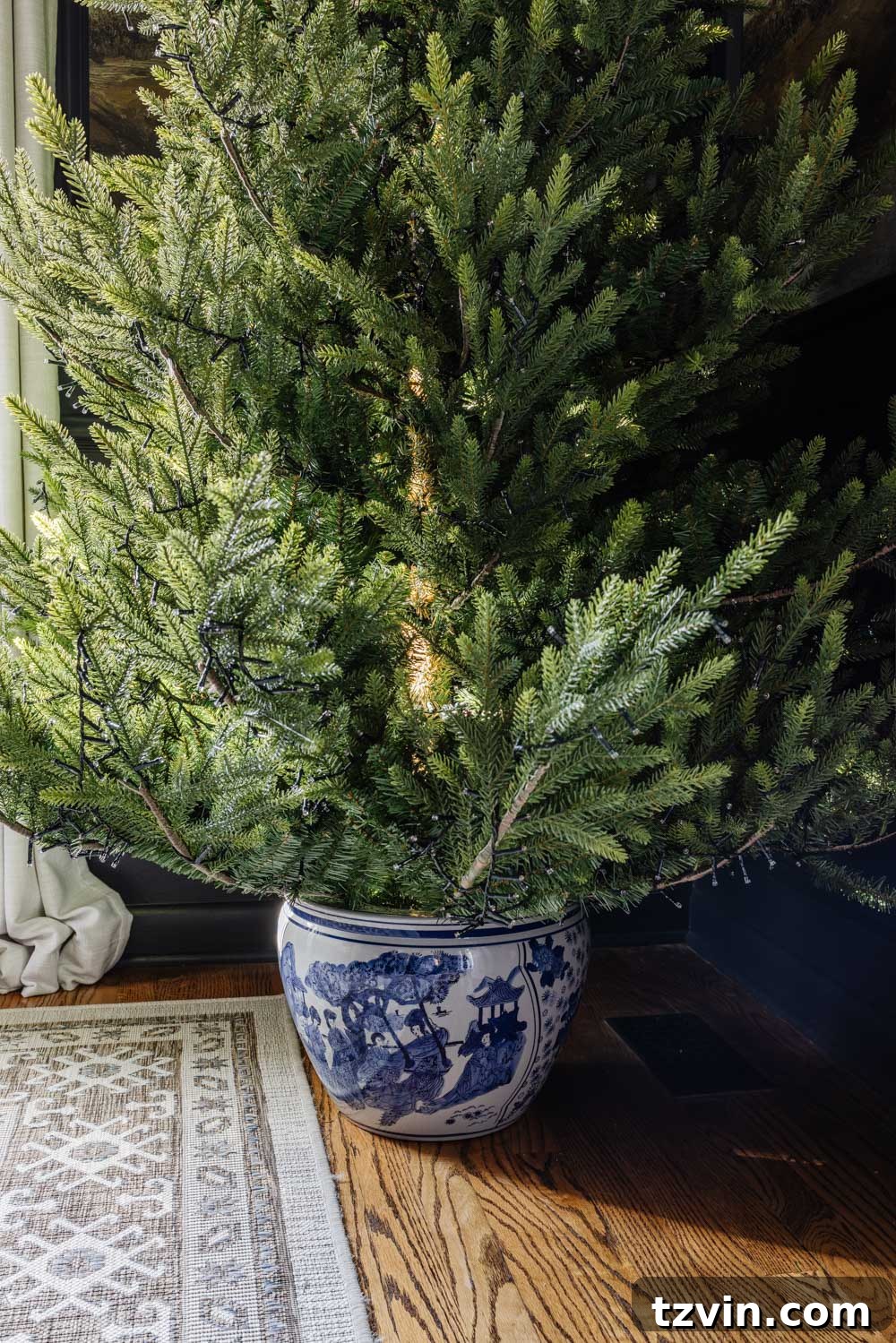 DIY Christmas Tree Stand Planter Pot
