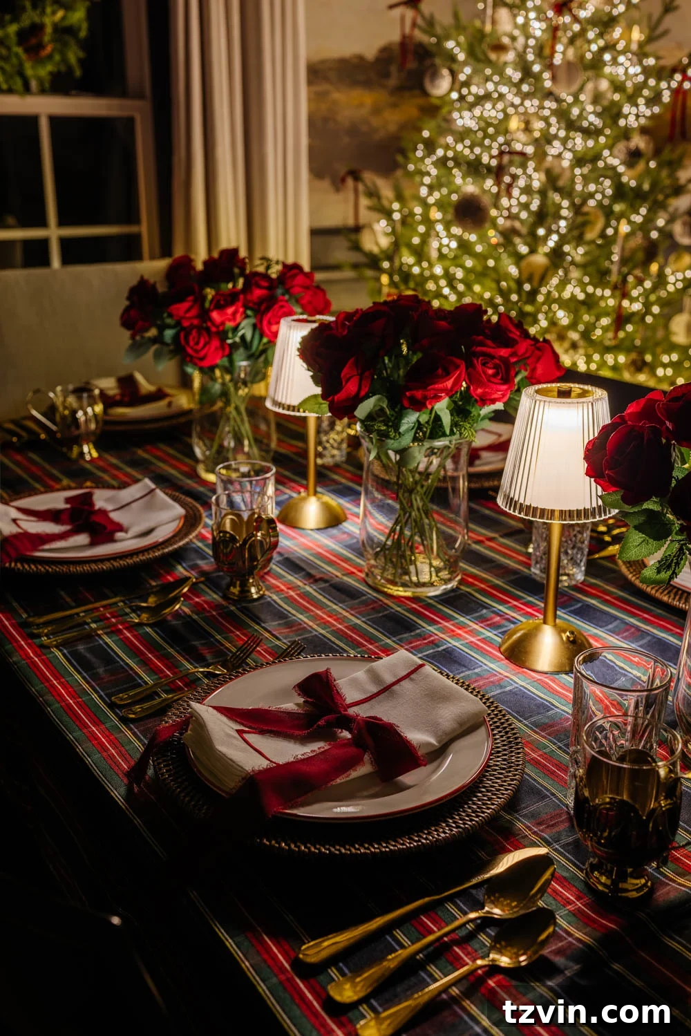 Modern Traditional Candlelight Christmas Home Tour