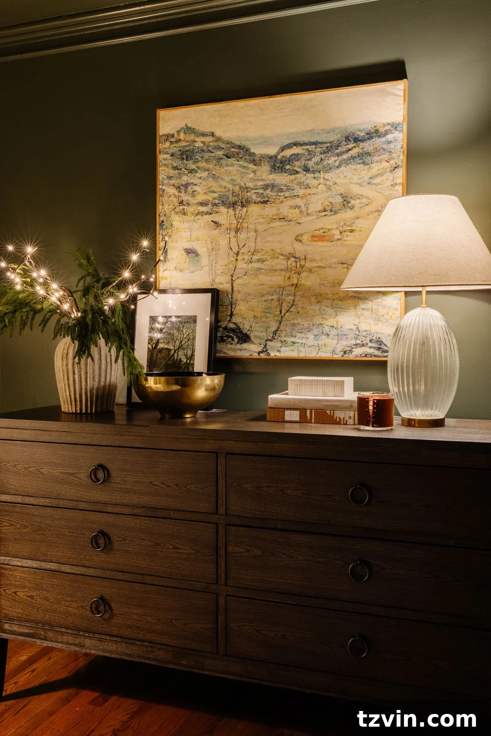 Modern Traditional Candlelight Christmas Home Tour