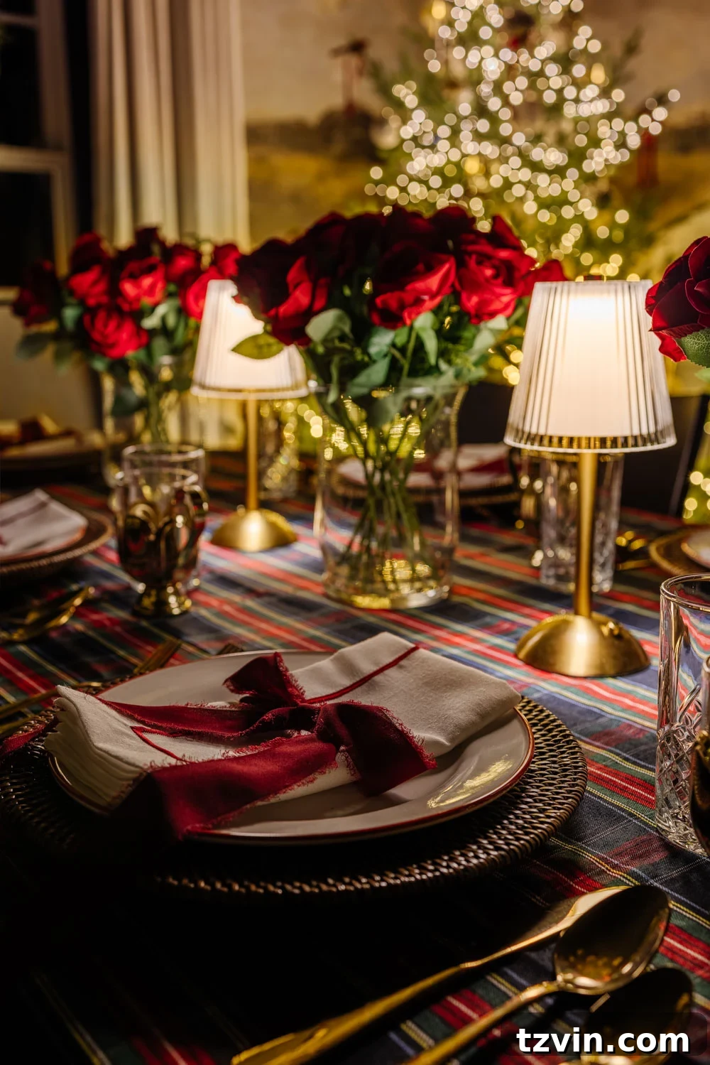Modern Traditional Candlelight Christmas Home Tour