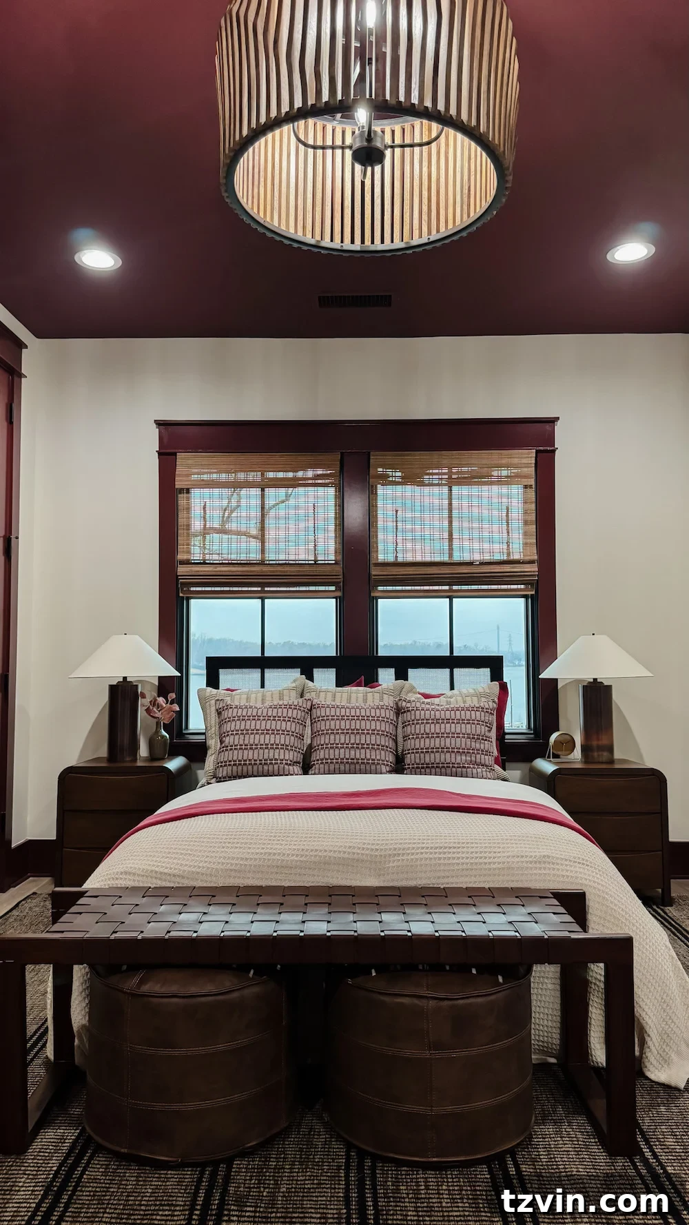 Budget-Friendly Design Inspiration from the HGTV Dream Home 2026 10 HGTV Dream Home 2026 Burgundy Trim