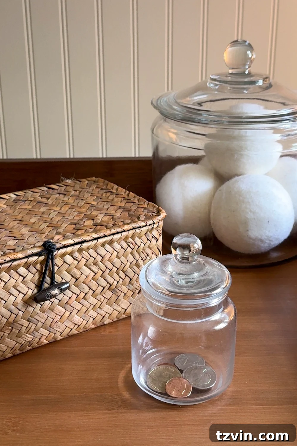 Maximizing Storage in Your Compact Laundry Room: Clever Organization Tips 23 Basket for lost socks and other countertop items