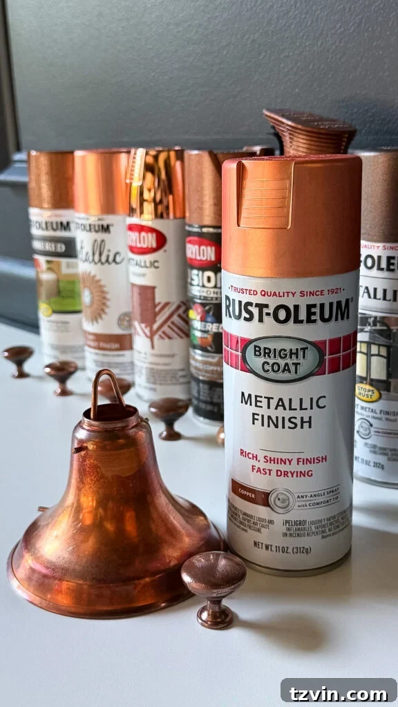 Copper Spray Paints Compared to Real Copper: Ranked 7 realistic best copper spray paints ranked