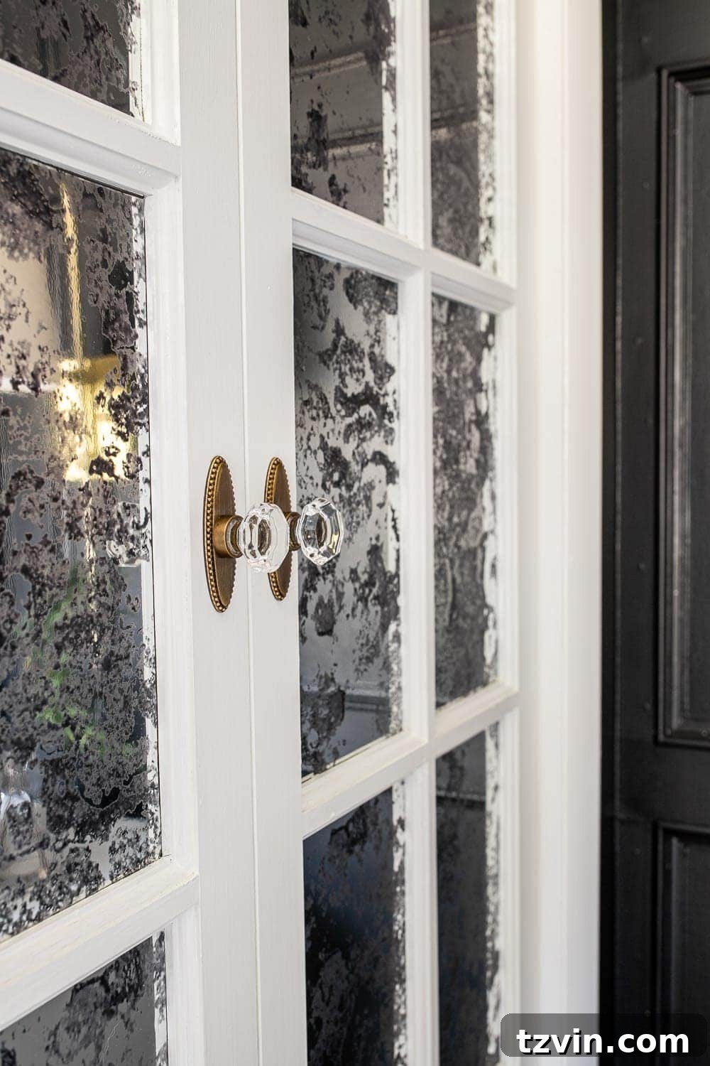 12 Furniture Upgrades That Make Your Pieces Look Expensive 16 antique mirror window film