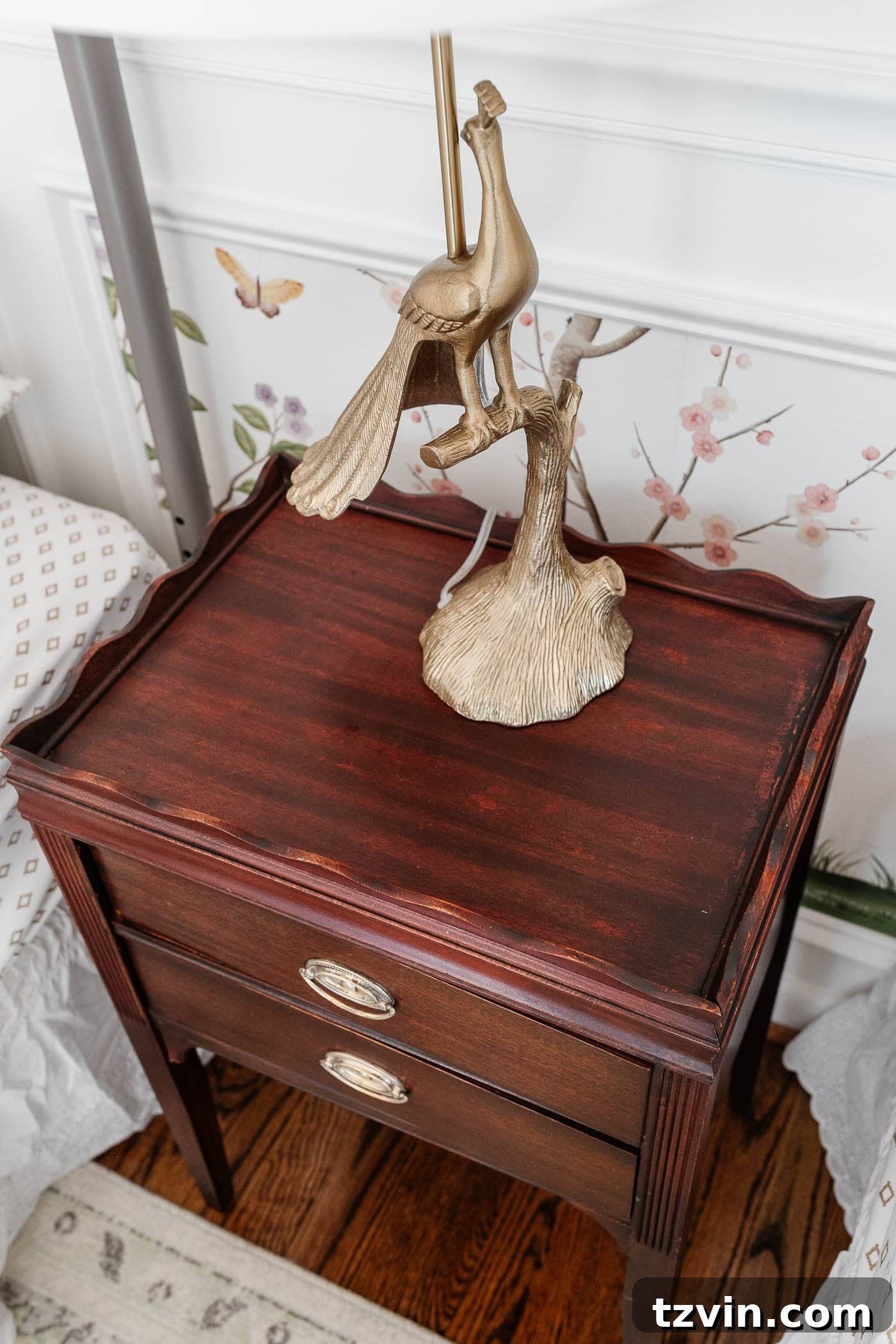 12 Furniture Upgrades That Make Your Pieces Look Expensive 19 polished wood nightstand